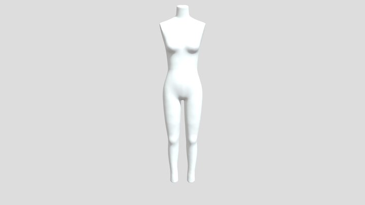 全身人台1 3D Model