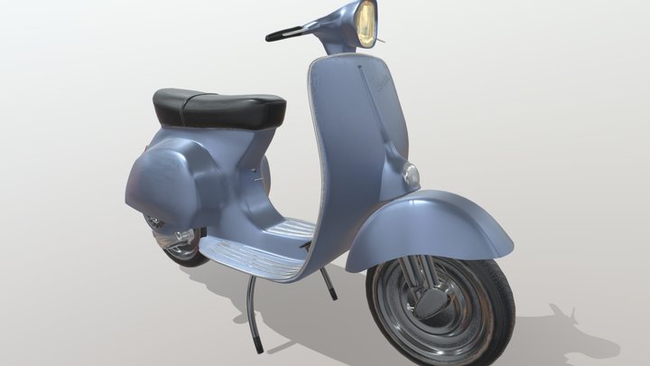 Vespa_50s 3D Model