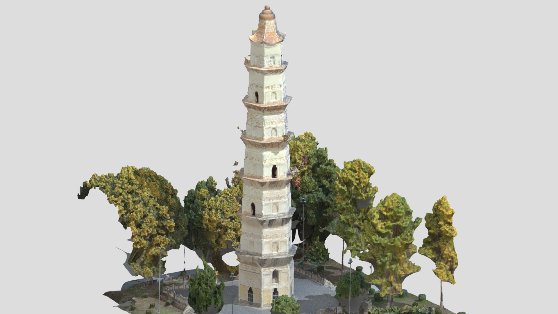 浙江-绍兴-大善塔- 3D model by 刘志强(@liuzhq) [4ee43f7]