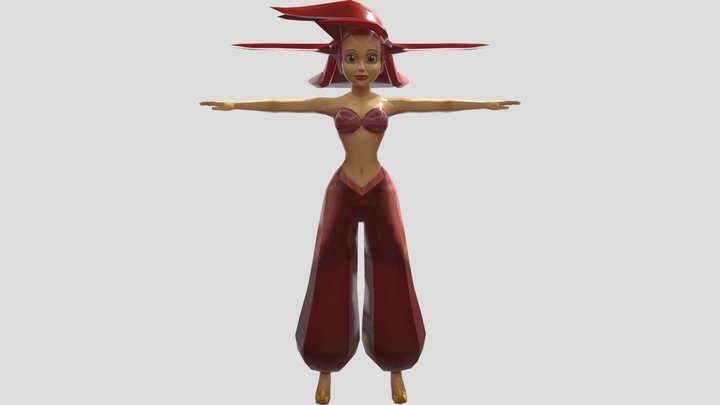 CLASSIC ARIEL PRINCESS – Kostenloses 3D-Modell STL