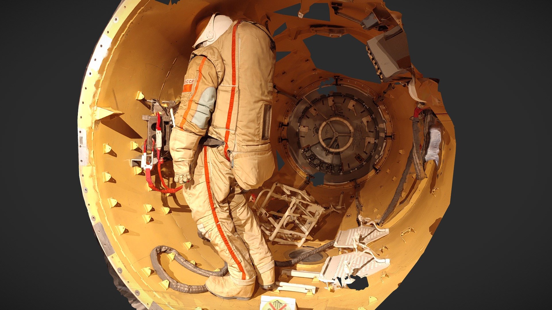 inside the USSR space module - Buy Royalty Free 3D model by Aleksei ...