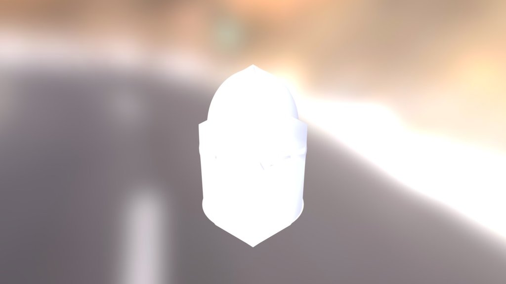 Warden Helmet (first attempt)