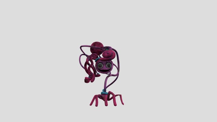 Poppy Playtime | Angry Mommy Long Legs 3D Model