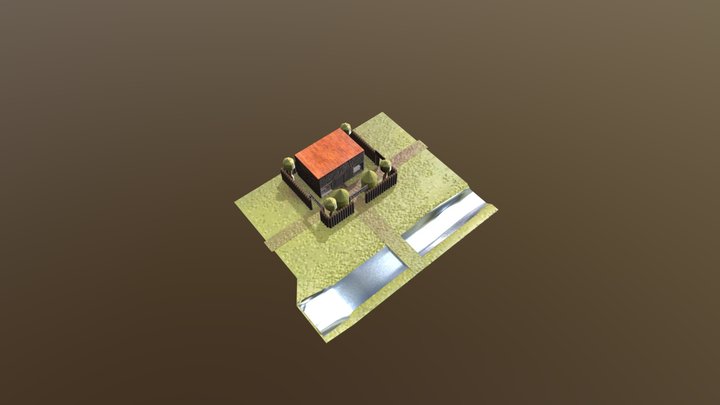 Blacksmith Workshop 3D Model