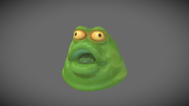 Blob Enemy 3D Model