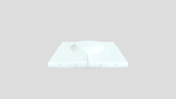 Hood FORD Fairlane. 3D Model