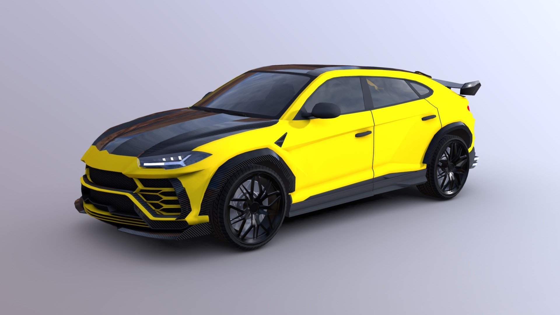 Lamborgini Urus LowPoly - Buy Royalty Free 3D model by Aglobex ...