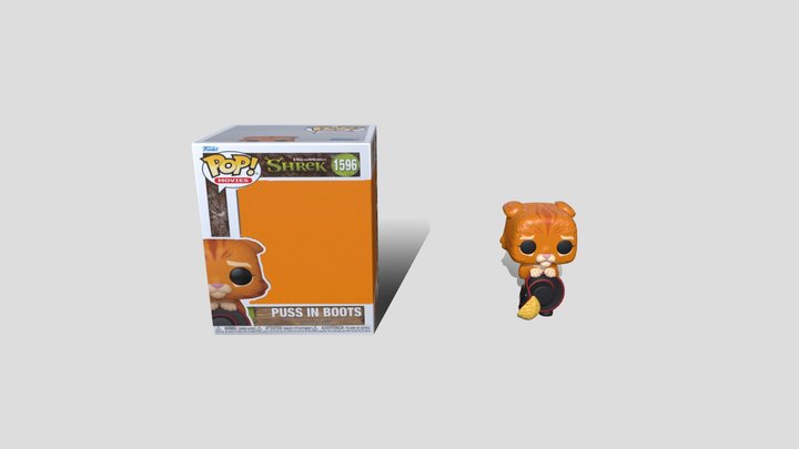 Puss in boots free funko model 3D Model