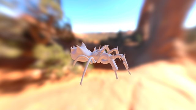 Battle Spider 3D Model