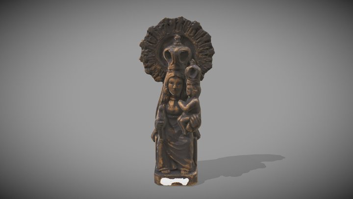 Mare de Déu de la Roca 3D Model