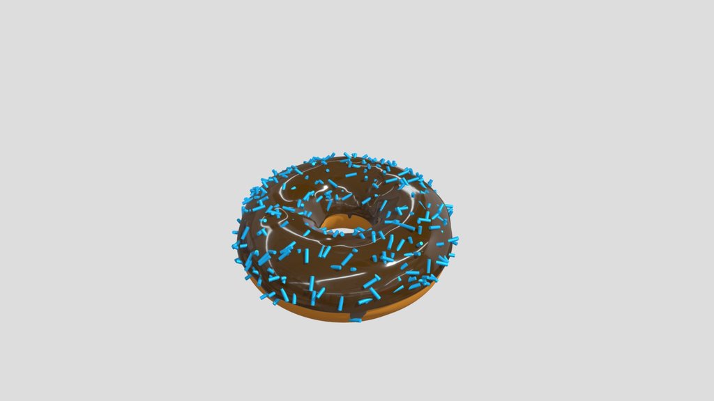 Tasty Chocolate Doughnut