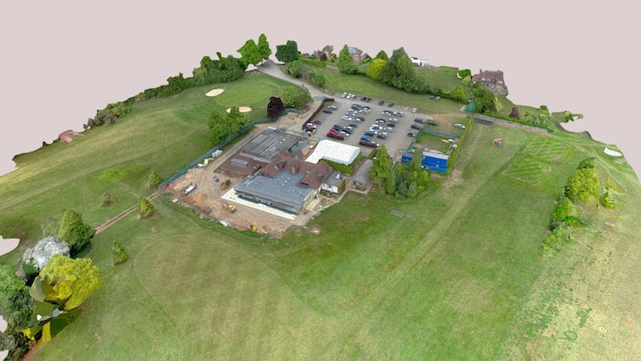 Harpenden Golf Club Clubhouse - 3D Model 3D Model