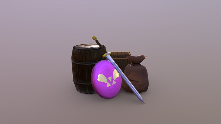 Classwork - 6 Game Assets 3D Model