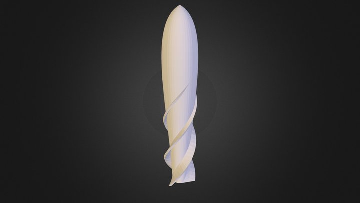 Torpedo With Superfins 3D Model