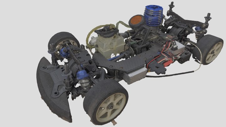 RC CAR 3D Model