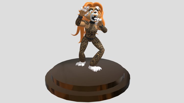 Oxana (Roxnne) the Jaguar 3D Model
