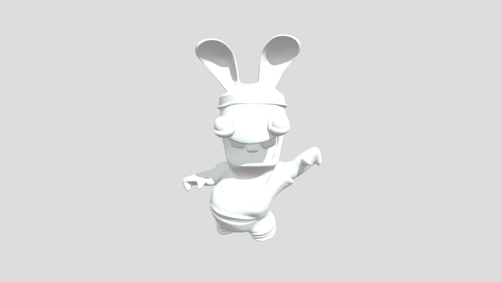 Fitness Rabbid - Download Free 3D model by Starline10 [4eec249] - Sketchfab