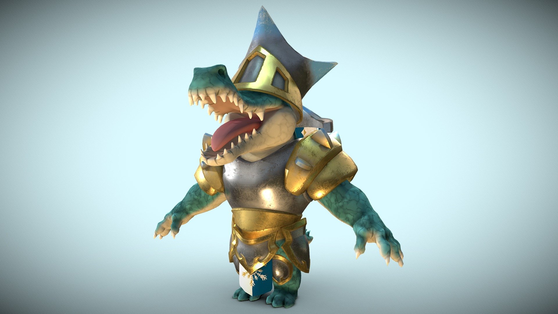Gladigator — Sketchfab embed 3D viewer