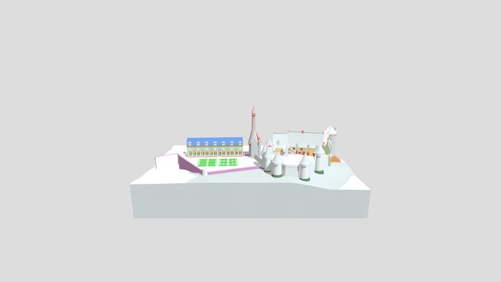 Chateau_16_Retopo 3D Model