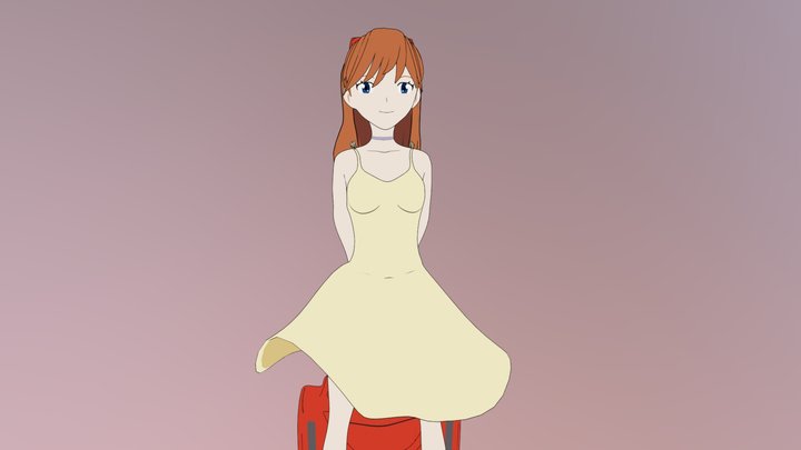 Azuka - Evengelion 3D Model