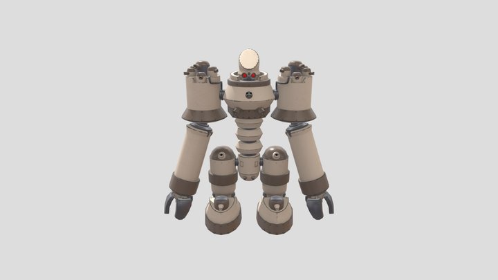 Theodore Bruno - Megaman Legends 3D Model