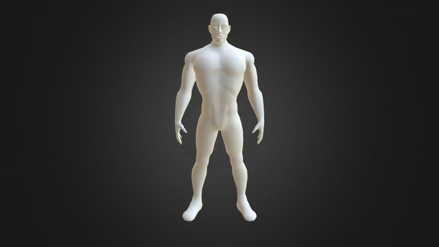 Nakedguy 3D Model