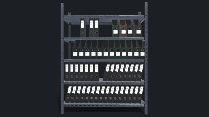Metal Shelf File_14MB – Free 3D Model STL