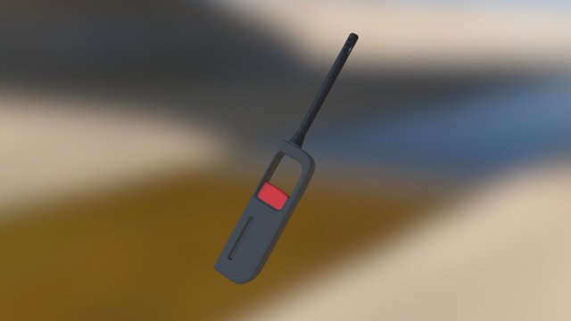 gun_lighter 3D Model