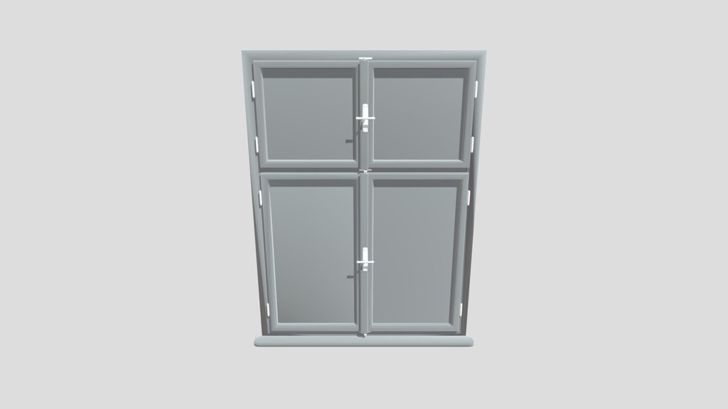 Old Double Casement Window