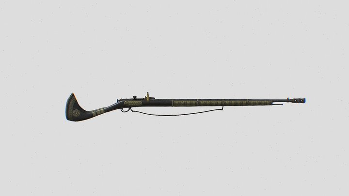 Jazail 3D Model