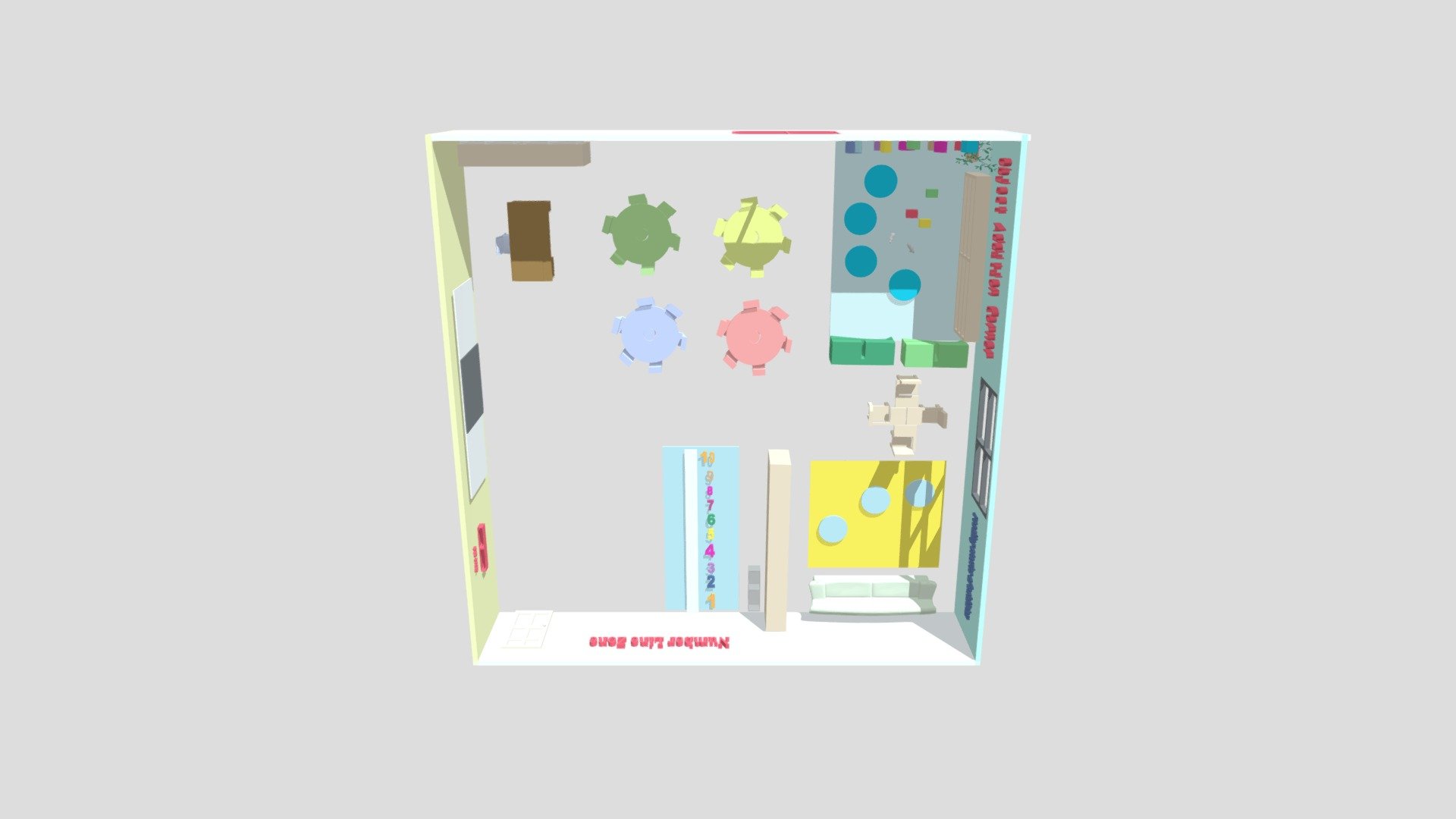 addition classroom - 3D model by asasaralsh271 [4eef028] - Sketchfab