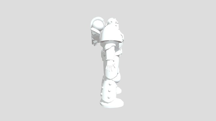 Michaelstuartdoggett's MK 5 Power Armor 3D Model