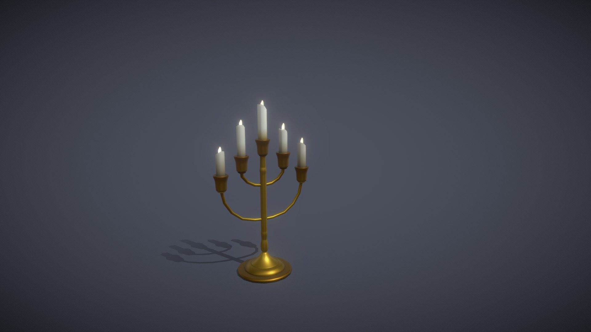Candle holder — Sketchfab embed 3D viewer