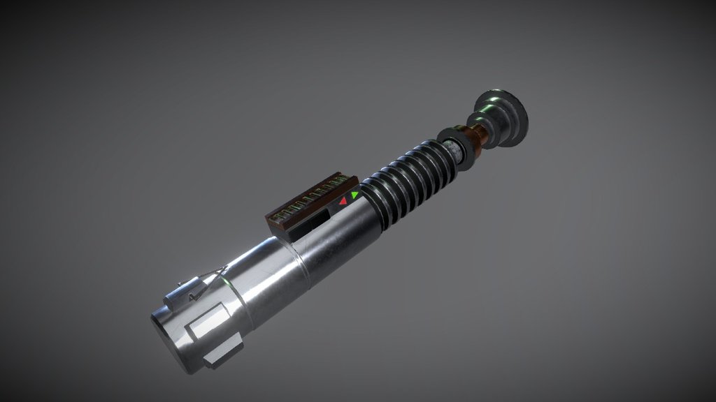 Return of the Jedi - Luke's Lightsaber v.1 - 3D model by timcoleman ...