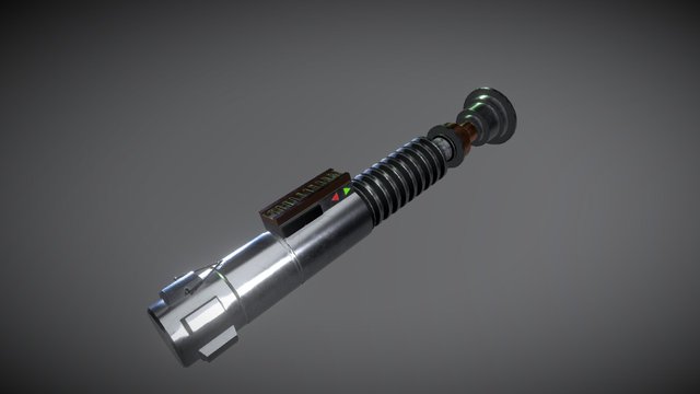 Return of the Jedi - Luke's Lightsaber v.1 3D Model