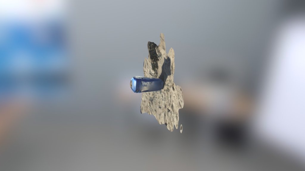 Bin on beach