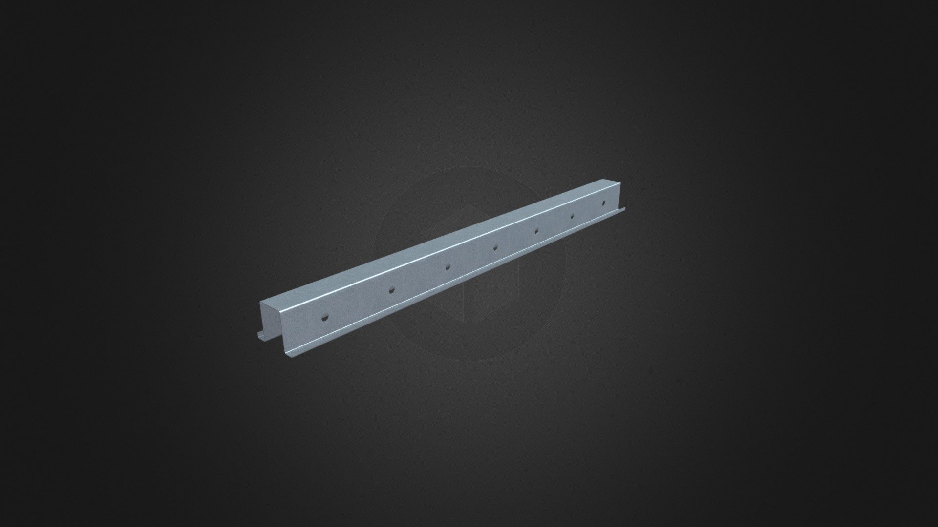 Ф - профиль для обрешетки стен и кровли - 3D model by Frame Factory ...
