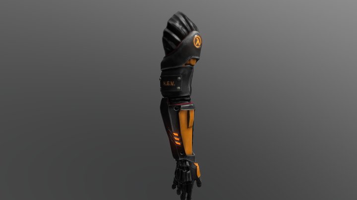 H.E.V. Arm Suit 3D Model