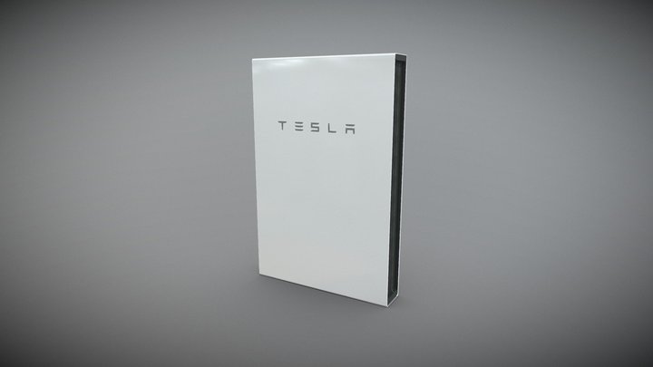 Thuisaccu - Tesla Powerwall 2 3D Model