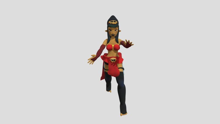 Maude Pose 3D Model