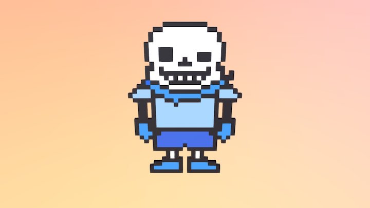 Us Sans 3D Model