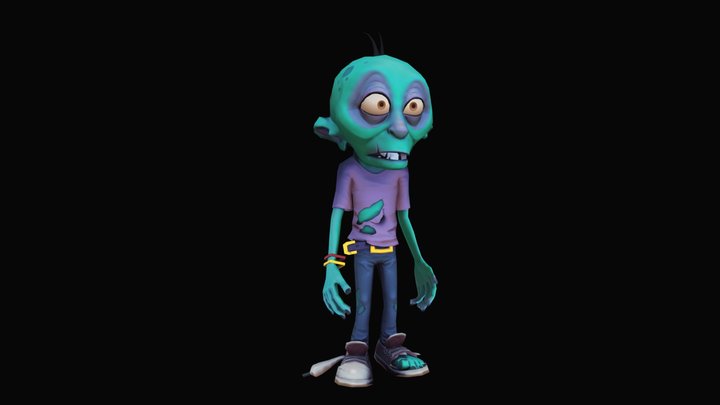 Zombie 3D Model