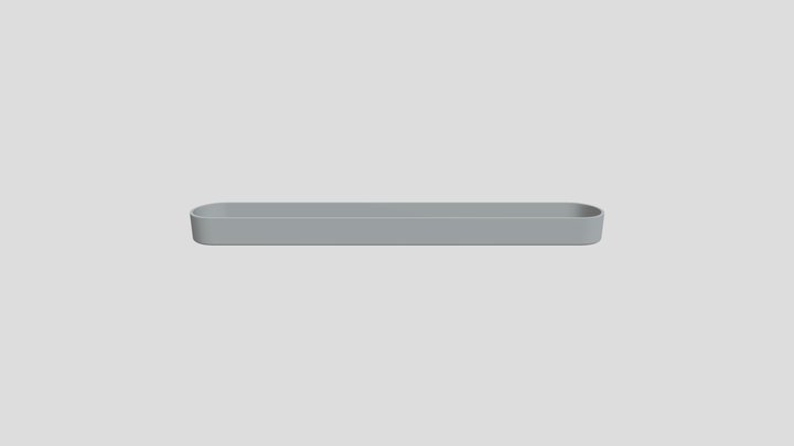Ventilated Toothbrush Holder 3D Model