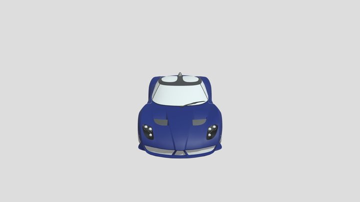 Spyker C12 Zagato 2008 for 3D-printing