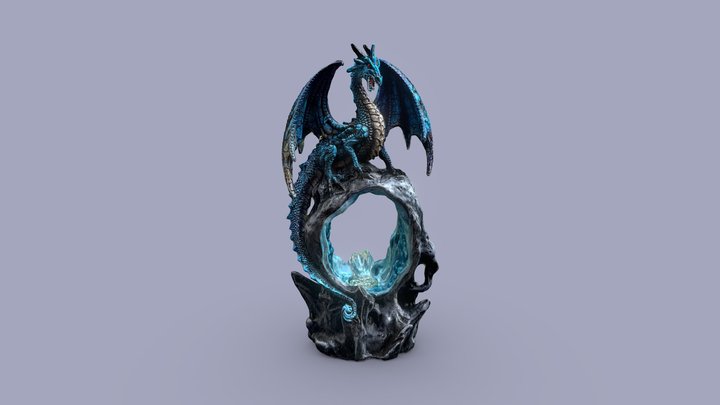 ice dragon 3D Model