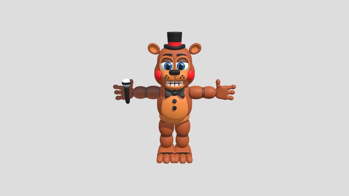 Toy Freddy 3D Model