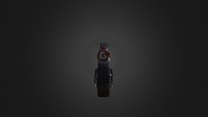 Sci-fi, Mad Max, Priest Vehicle 3D Model