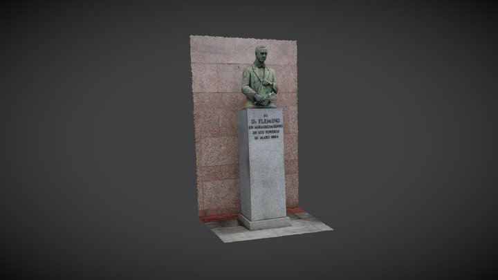 Fleming Monument 3D Model