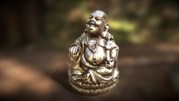 Buddha statuette photoscan 3D Model