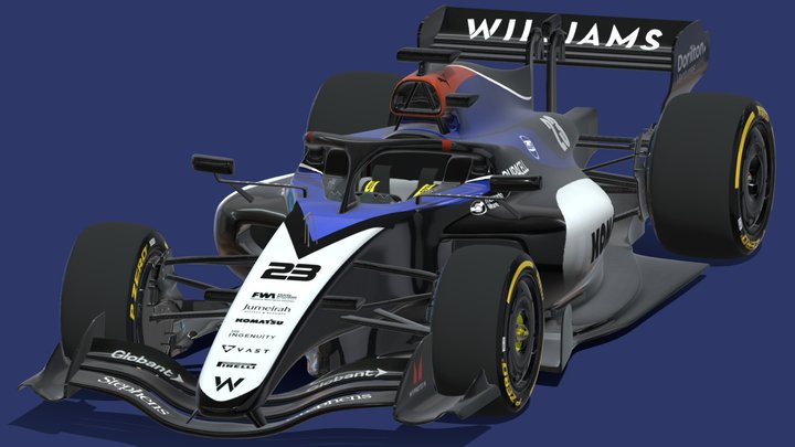 2026 Williams FW48 – Modello 3D gratuito STL